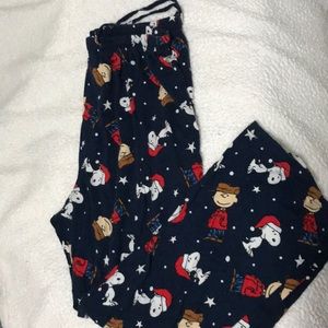 Snoopy pajama pants